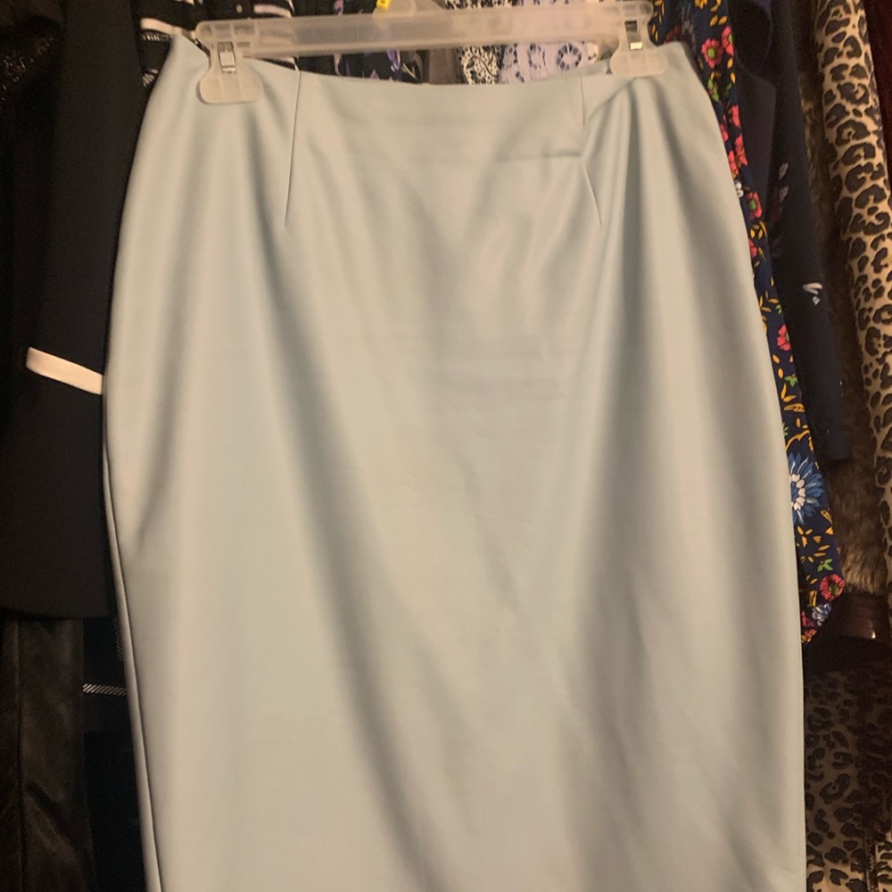 The limited leather skirt